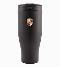 Load image into Gallery viewer, Porsche XL Thermal Cup, Black